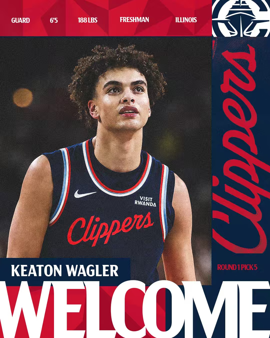 Fra ubemærkethed til samlet femtevalg: Keaton Waglers basketballmirakel